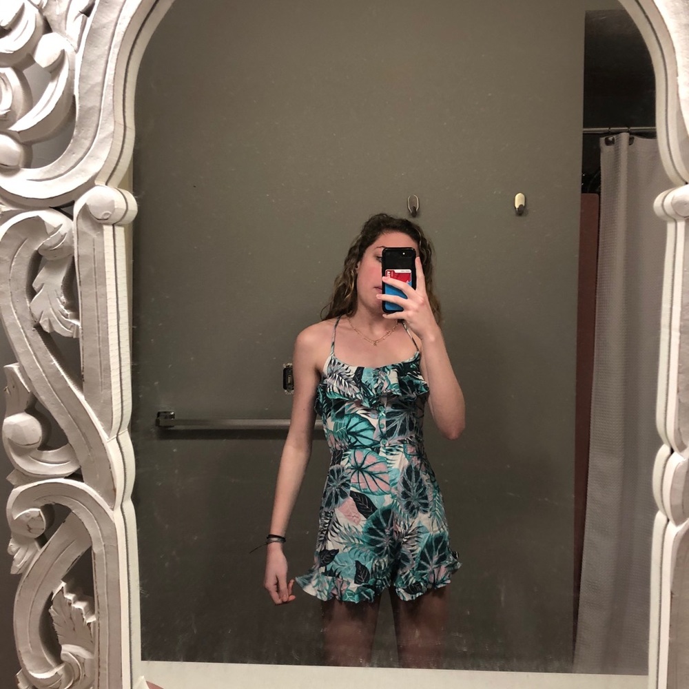 Floral Charlotte Russe Romper